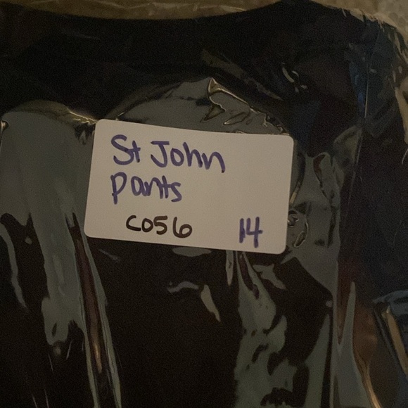 St John Women’s Navy Blue Pant Trouser Sz 14 - Picture 10 of 10